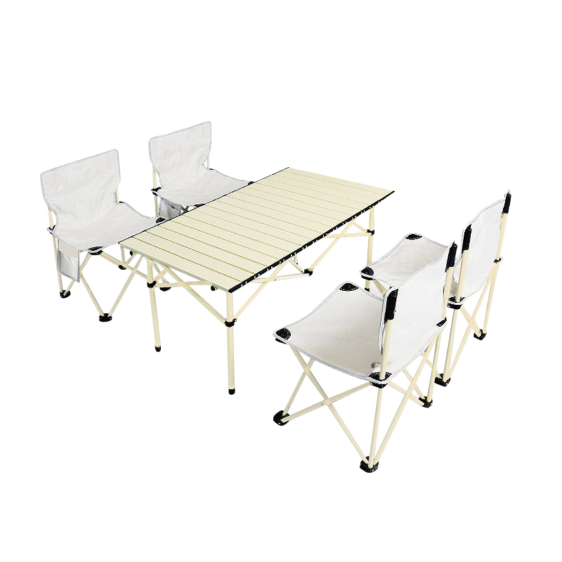 三极 TP8816  户外折叠桌椅套装 长桌五件套(一桌四椅*大号)