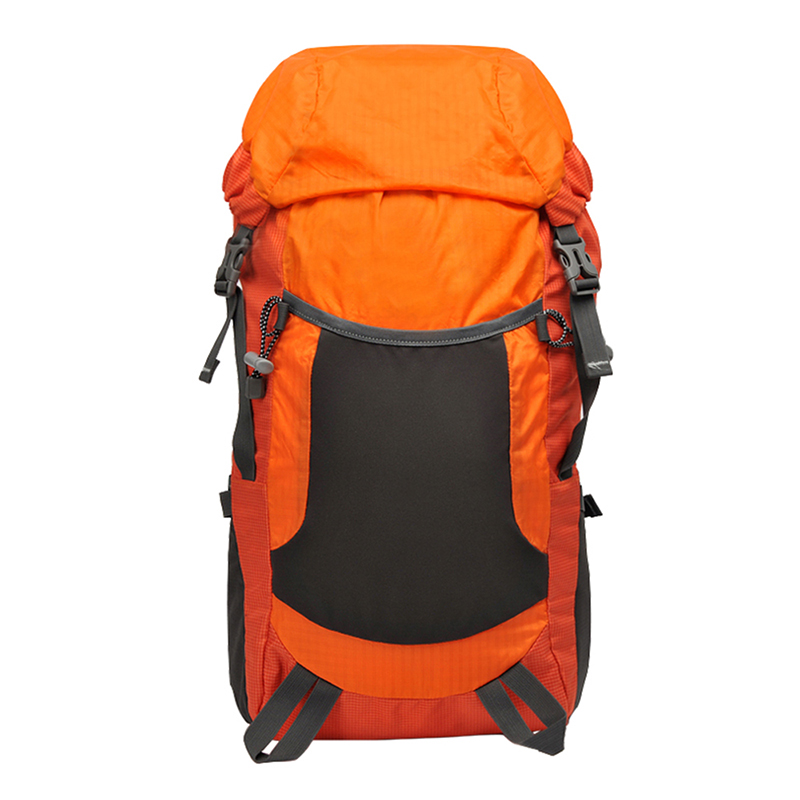 三极 TP1935  户外旅行大容量35L可折叠双肩包 26*20*60cm 个 橘色