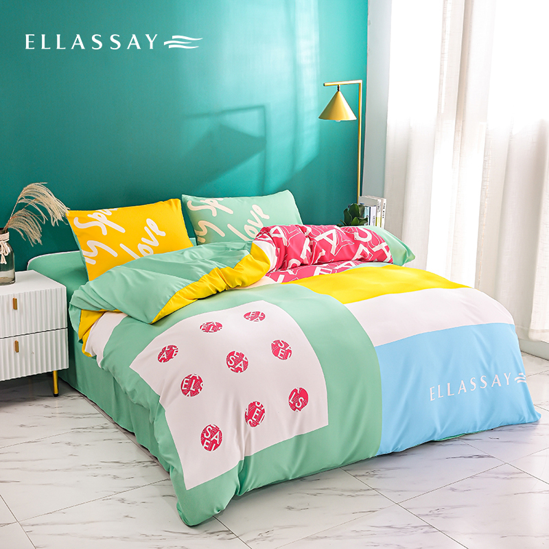 歌力思（ELLASSAY） MY LOVE系列四件套（单位：套）200*230 花色