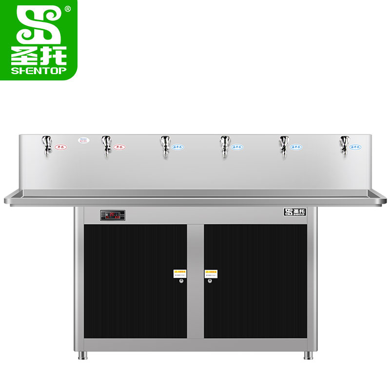圣托（Shentop） 一开一温三级过滤开水器 商用全自动开水机  DBA05 一台 不锈钢色