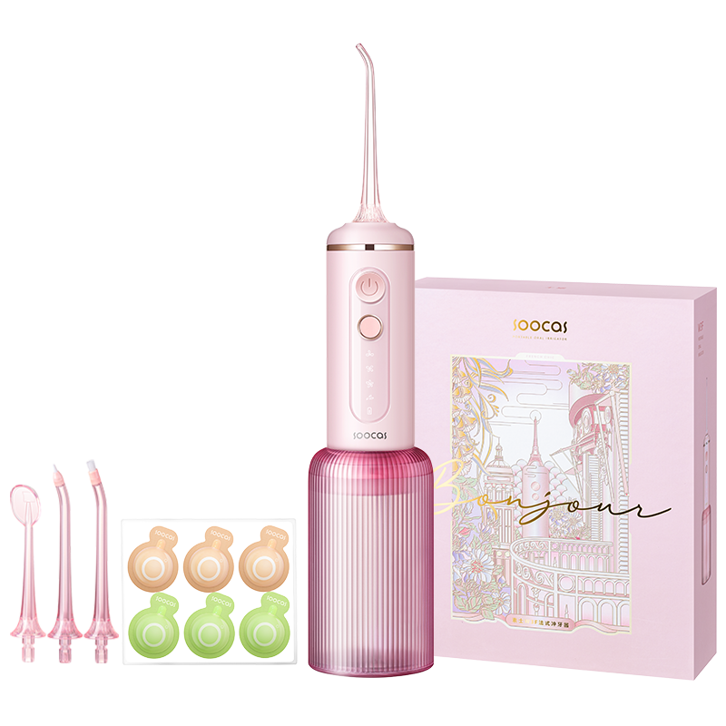 素士便携式冲牙器 W3F  标准版（单位：台） 粉色