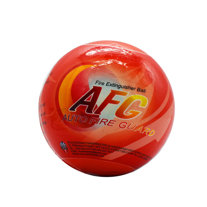 维仕蓝 投掷式1.3KG自动灭火球干粉AFO灭火弹消防安全器材 红色