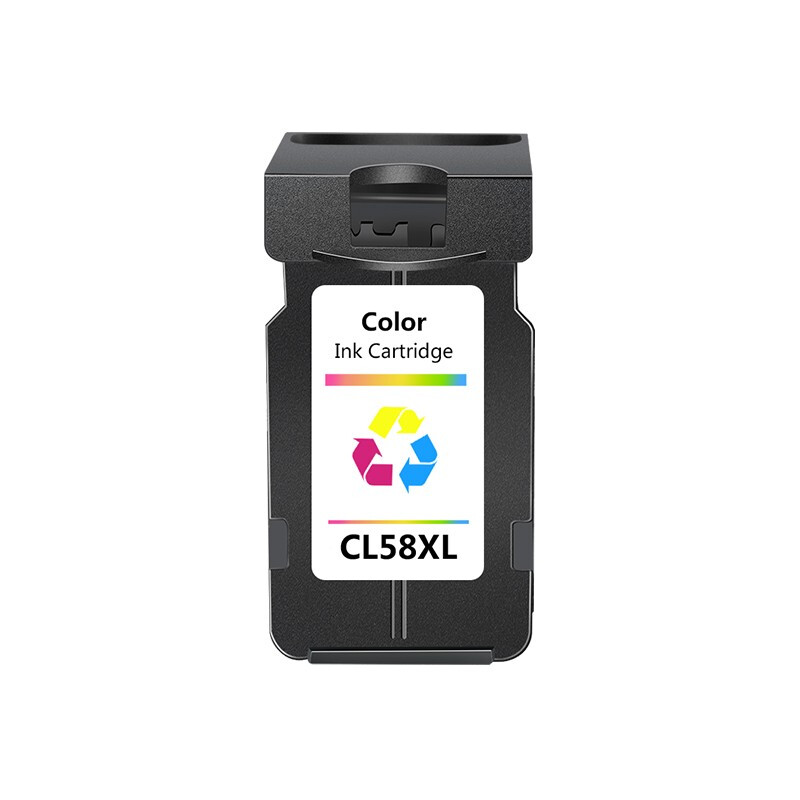 京呈适用佳能E478彩色PG48 CL58黑色墨盒佳能E408 E418 E468 E488墨盒 CL58XL墨盒 彩色大容量/支