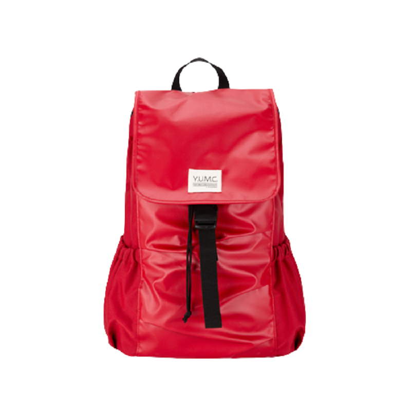Y.U.M.C.  环保时尚束口大容量双肩包B9012（单位：个） 红色