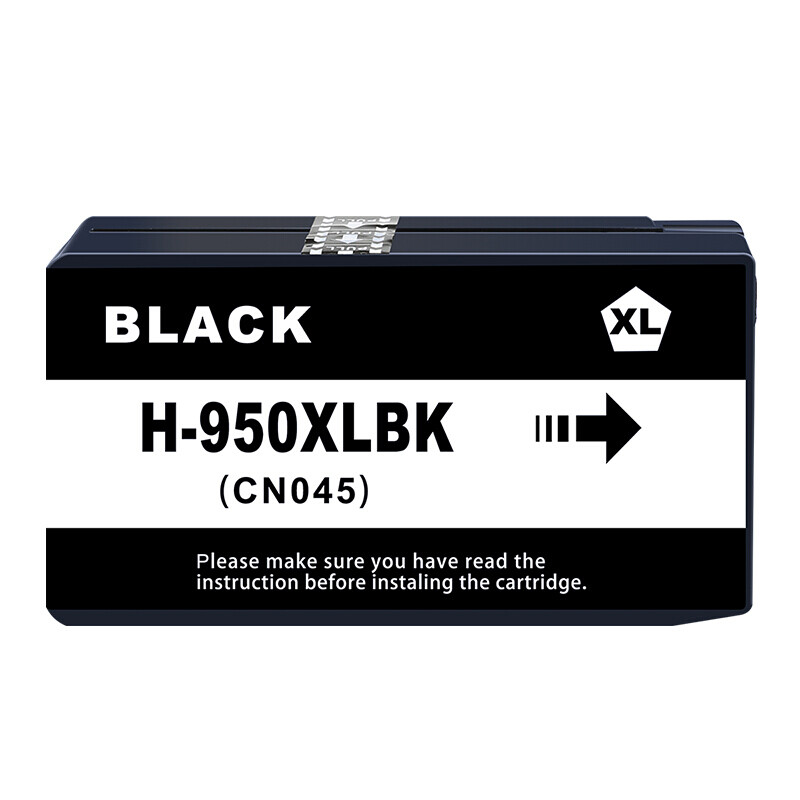 京呈适惠普8100墨盒8600plus hp950/951XL 8610 8620彩色喷墨打印机墨盒 HP950XL黑色大容量墨盒/支