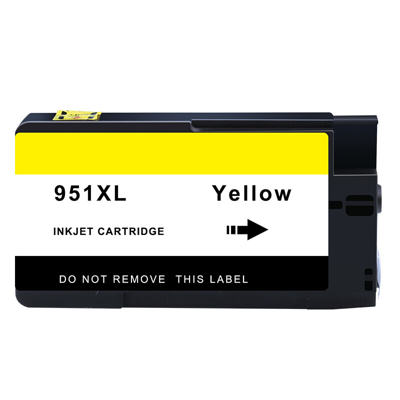 京呈适惠普8100墨盒8600plus hp950/951XL 8610 8620彩色喷墨打印机墨盒 HP950XL黄色大容量墨盒/支