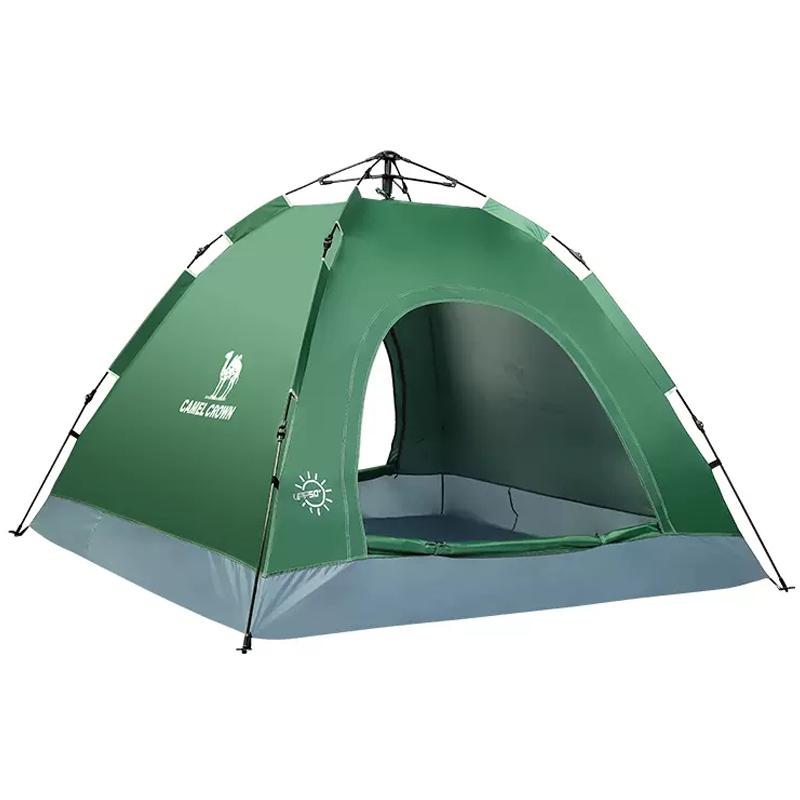 骆驼（CAMEL）户外露营 2人单层野外全自动帐篷 A9W3H8110 单位：个 军绿色