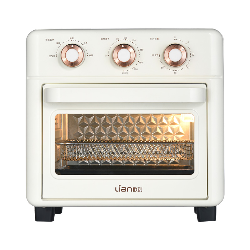 联创空气炸烤箱DF-OV315M 15L 一机多用集多功能于一体满足你做各种美食所需  台 本白色