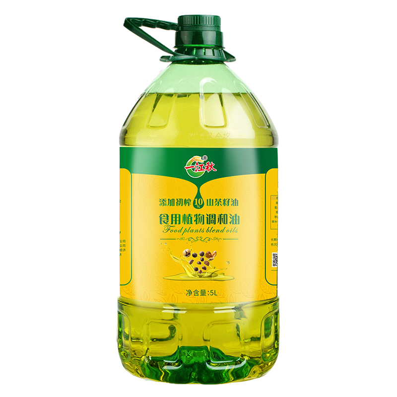 一江秋山茶籽调和油5L（单位：桶） 香槟黄