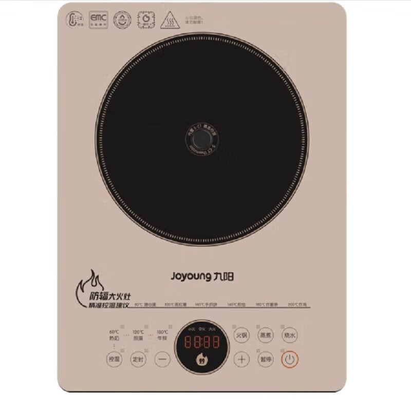 九阳（Joyoung）电磁炉C22-F9 2200W（单位：台） 榛果金