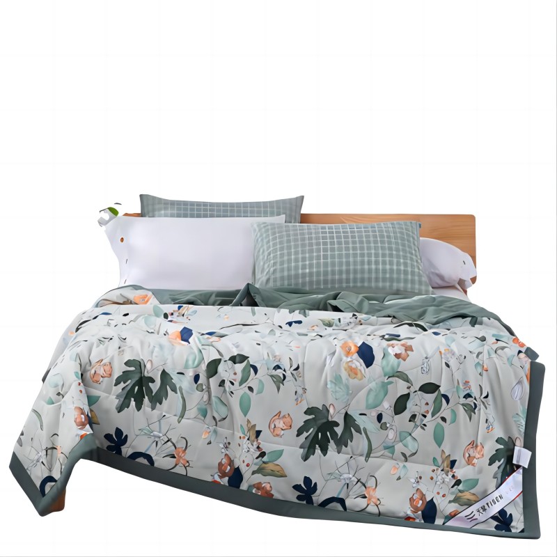 天琴绿野仙踪银离子抗菌夏被TQ-B074（单位：床） 绿色 200*230cm