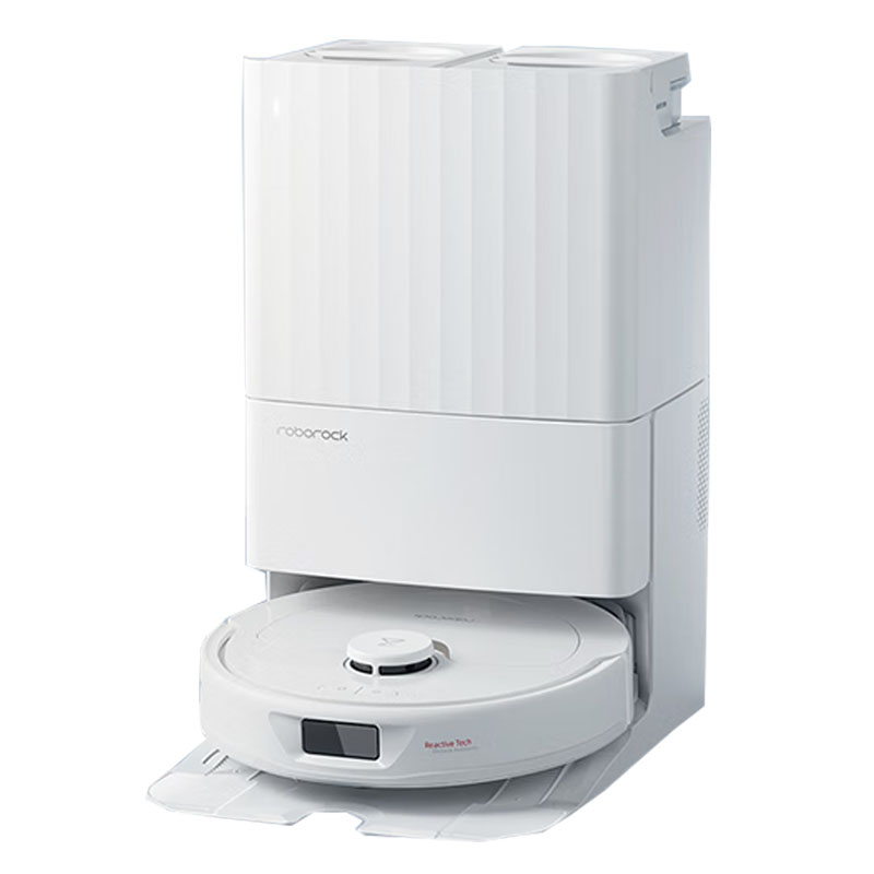 石头（roborock）P10扫拖洗烘一体机 自动集尘自动清洗拖布烘干补水擦地机拖地机 台 白色