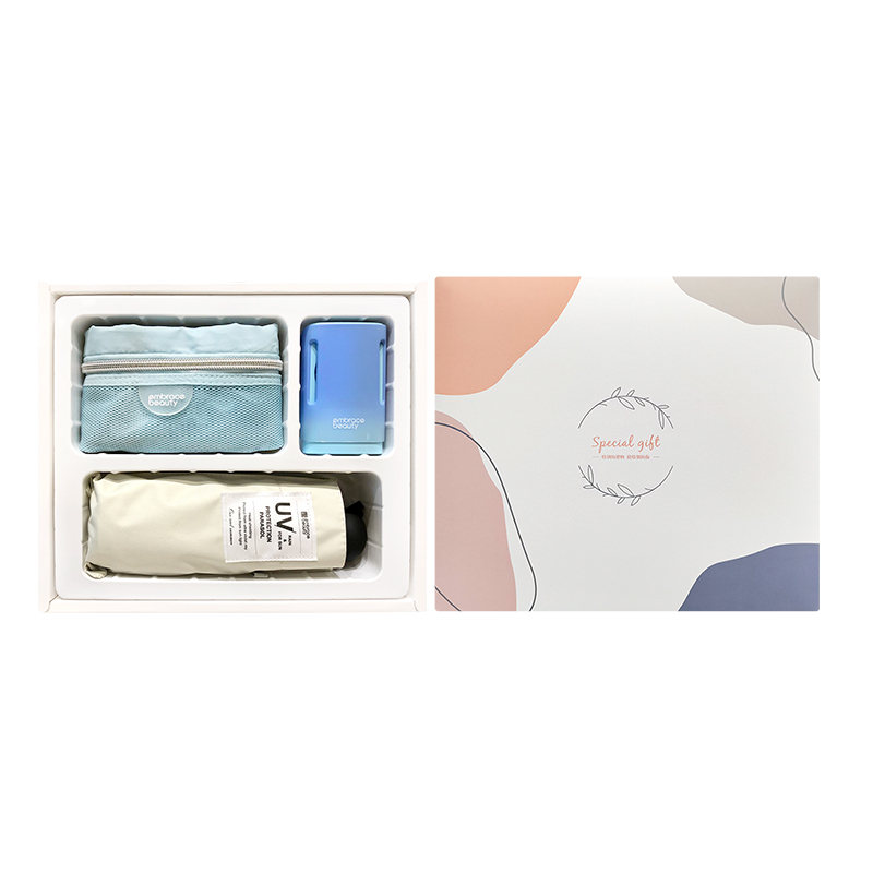 又见美物融合系列清凉夏日三件套礼盒EB3Z03 套 天蓝色