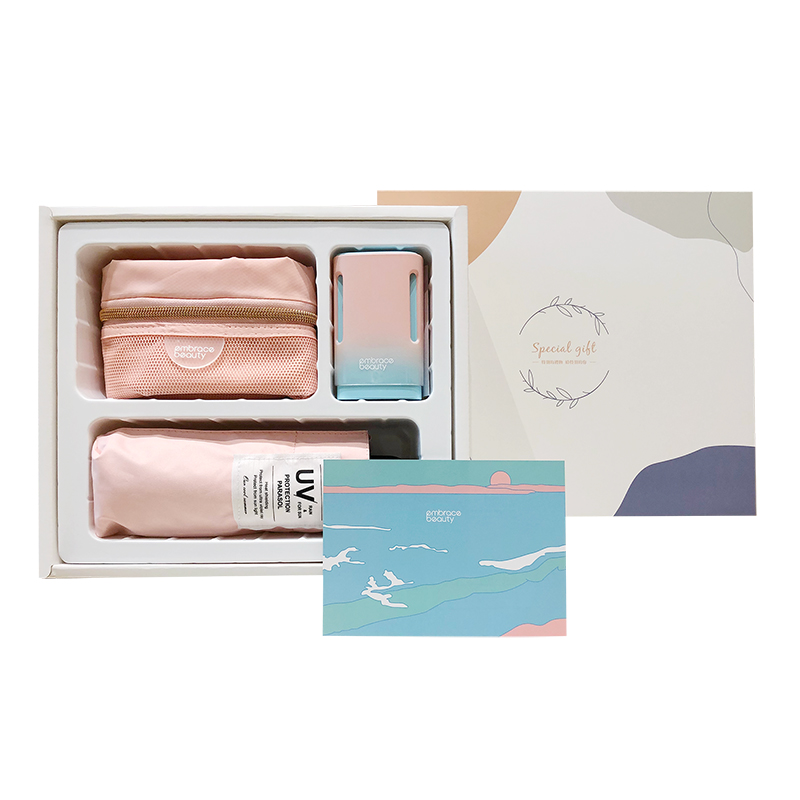 又见美物融合系列清凉夏日三件套礼盒EB3Z03 套 粉色