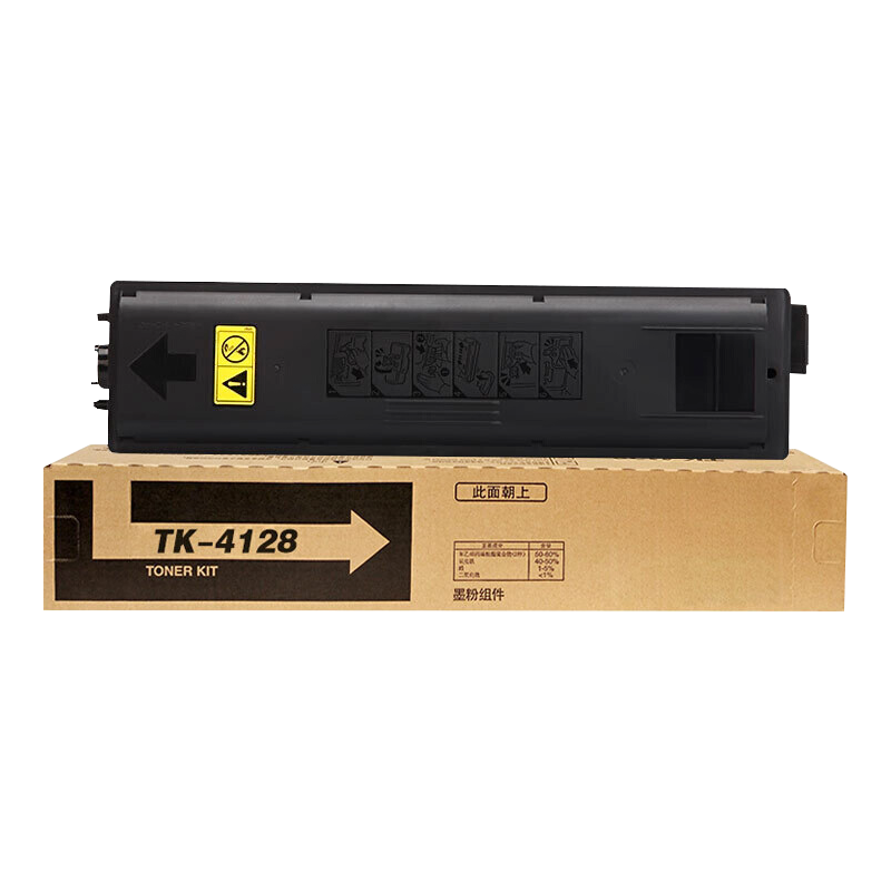 京呈 TK4128黑色 粉盒约7200页 京瓷2011/2010专用 （单位：支） TK4128黑色 粉盒1支装约7200页