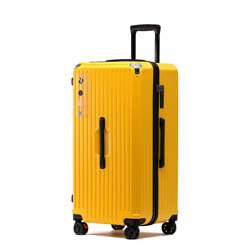 TOBOOG/途帮大容量行李箱密码锁拉杆箱万向轮旅行箱2110 黄色 30寸