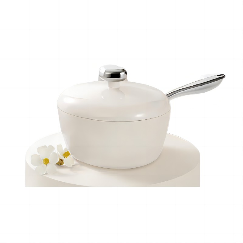 VELOSAN温仑山 鹅卵石不粘奶锅 20cm  VE007（单位：个） 白玉兰