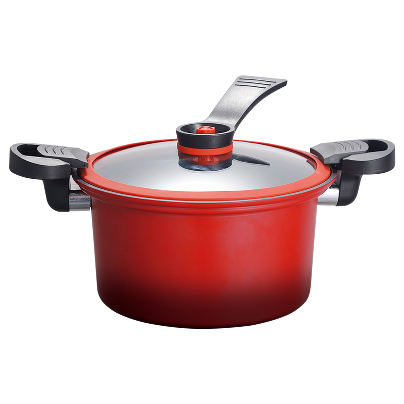 英麦斯 迪奥888微压汤锅 YST210622  个 红色