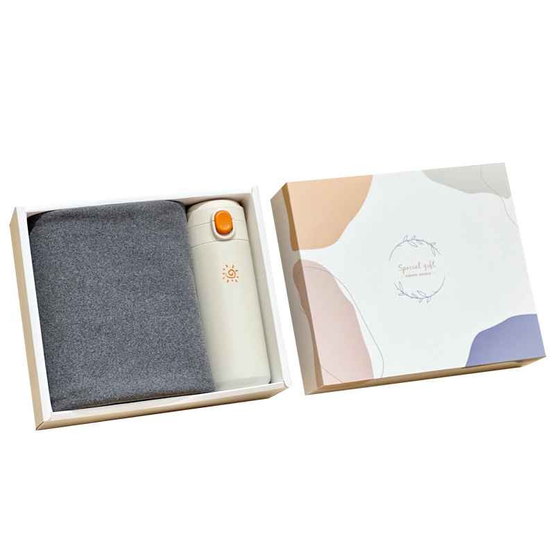 又见美物融合系列温暖二件套礼盒B款EB2Z08 套 灰色