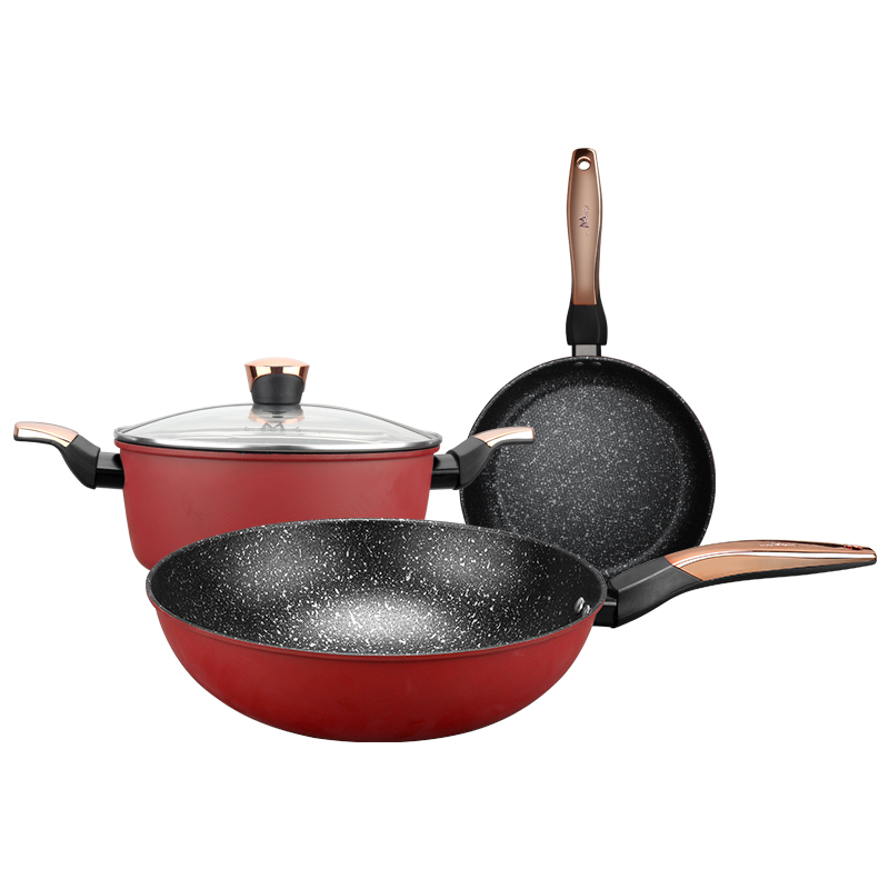 英麦斯 迪奥珊瑚红三件套KAZT2035TZ  套 红色