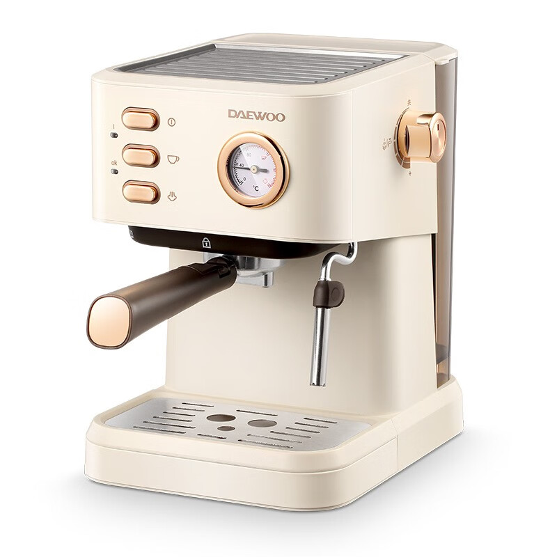大宇（DAEWOO） 咖啡机 DYKF-1233 1050w（单位：台） 米白色