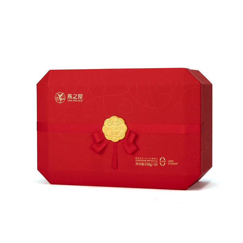 燕之屋 碗装燕窝罐头（甄爱10碗装） 红色