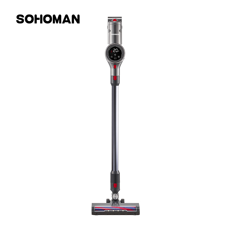 索哈曼（SOHOMAN） V22吸尘器 手持无线吸尘器 除螨/台 浅灰色