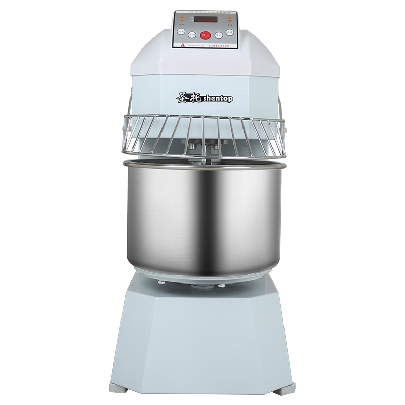 圣托（Shentop）变频和面机 商用双动双速打面机 20升全自动揉面机 8公斤面粉搅拌机 STJ-P20（单位：台）） 白色