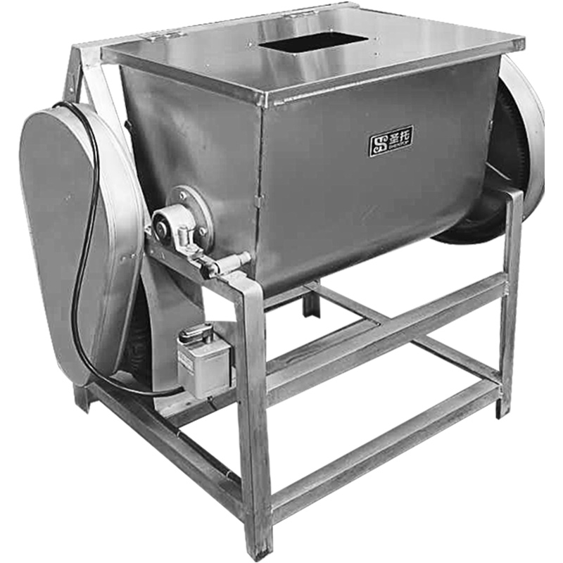 圣托（Shentop）电动简装和面机商用15升 全自动大型面粉搅拌机 包子馒头揉面打面机 STMA-H15（单位：台） 不锈钢色