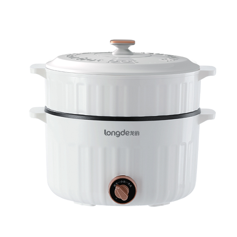 龙的（longde）双档火力旋钮多功能锅  LD-HG315G（单位:台） 白色
