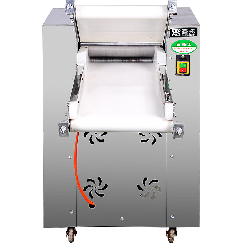 圣托（Shentop）压面机商用饺子皮机 面条包子馒头擀面皮机 大型全自动不锈钢电动揉面机STMA-H35（单位：台） 不锈钢色