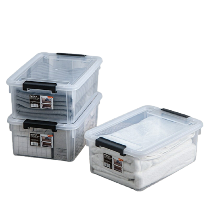 禧天龙（Citylong）围典收纳箱16升3个装 X-6319*3（单位：组） 白色