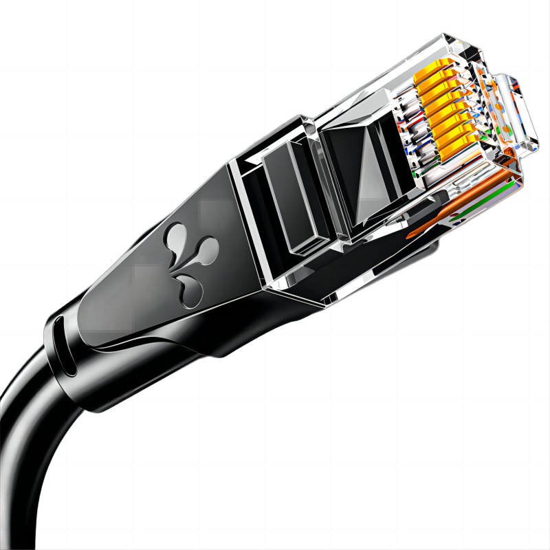 山泽(SAMZHE)六类网线 CAT6类千兆极速8芯双绞 工程家用电脑宽带监控电脑网络跳线成品网线 黑色5米 WD6050 条 黑色