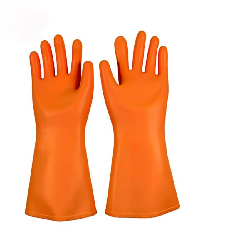 劳思保 LSB-JYST-01 12KV带电作业用绝缘手套/1双 橙色