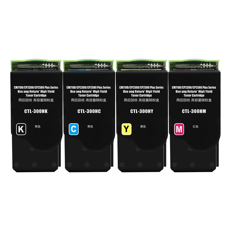 得印CTL-300H粉盒 四色套装大容量适用奔图PANTUM CP2506DN单位：套 CTL-300H粉盒四色大容量