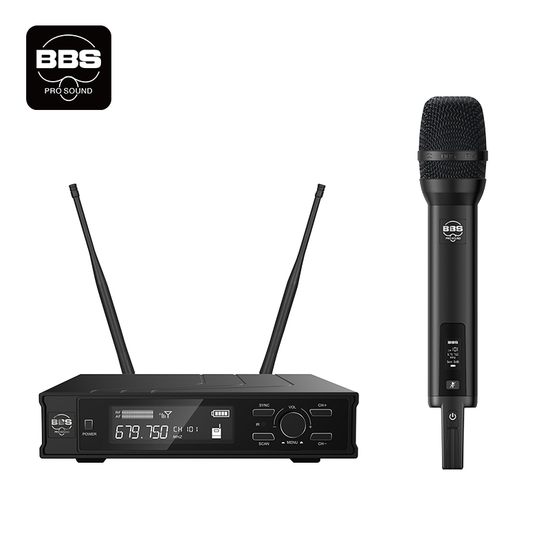 BBS 真分集接收会议无线麦克风 PA-1（主机+单麦克风） 套 黑色