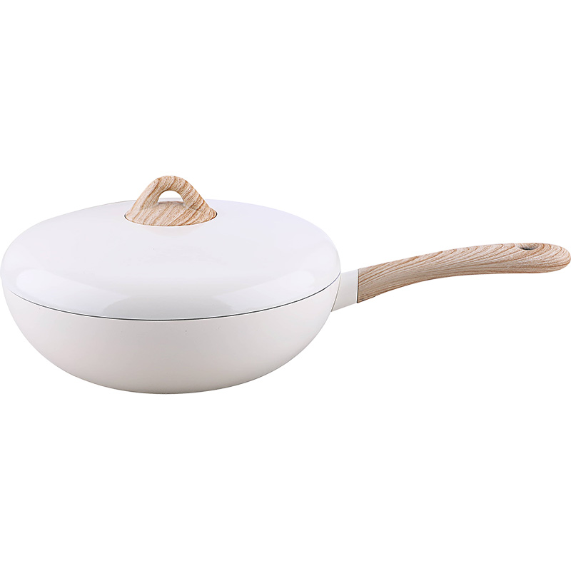 AMERCOOK阿米尔AC0112303.30WE维纳斯炒锅&Oslash;30*h9cm（单位：只） 本白色