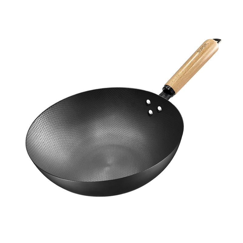 苏泊尔（SUPOR）臻火蜂窝铁锅VC32RF01（单位：个） 黑色