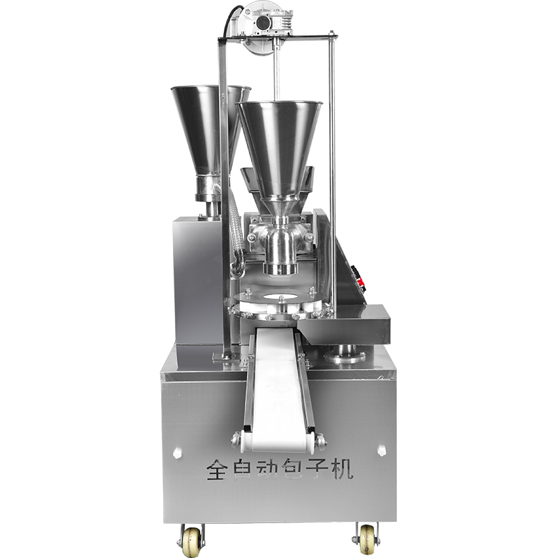 圣托（Shentop）商用全自动包子机 双斗仿手工包包子神器 多功能包子一体机 STMA-B21（单位：台）） 不锈钢色