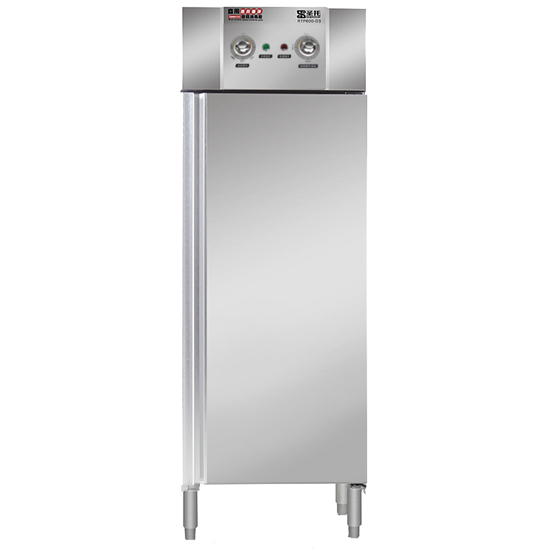 圣托（Shentop）热风循环高温消毒柜 全无磁不锈钢单门 商用推车式酒店饭店食堂消毒柜 RTP600-D3（单位：台）） 不锈钢色