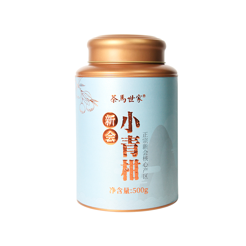 茶马世家 小青柑 500g 小青桔柑普茶礼盒 水蓝色（单位：罐）