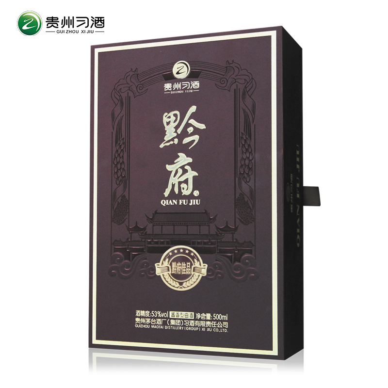 习酒黔府酒 500ml（单位：瓶） 咖啡色