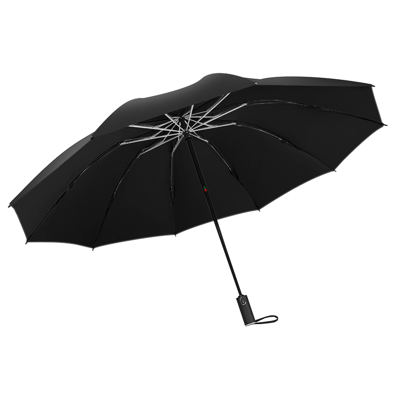 美度安全式全自动雨伞10骨M3026  63.5cm*10K/把 黑色