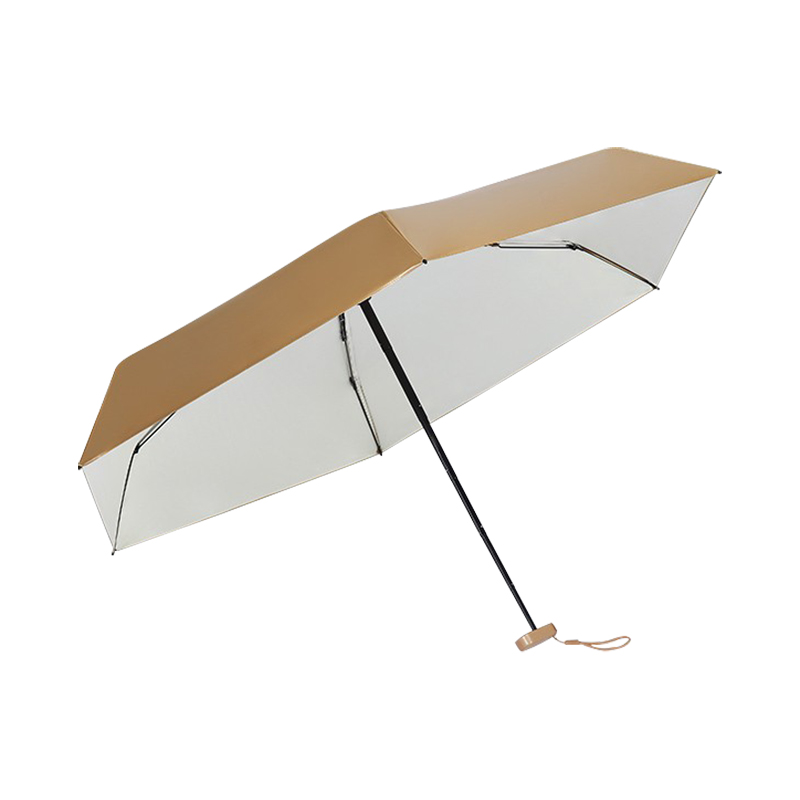 美度太阳伞小金拇指伞迷你六折M6109  50cm*6k/把 六折小金伞-白色