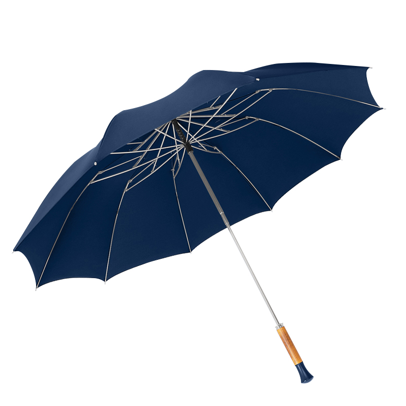 美度商务晴雨伞不锈钢伞架防风雨伞M2002  58cm*10K/把 藏青色