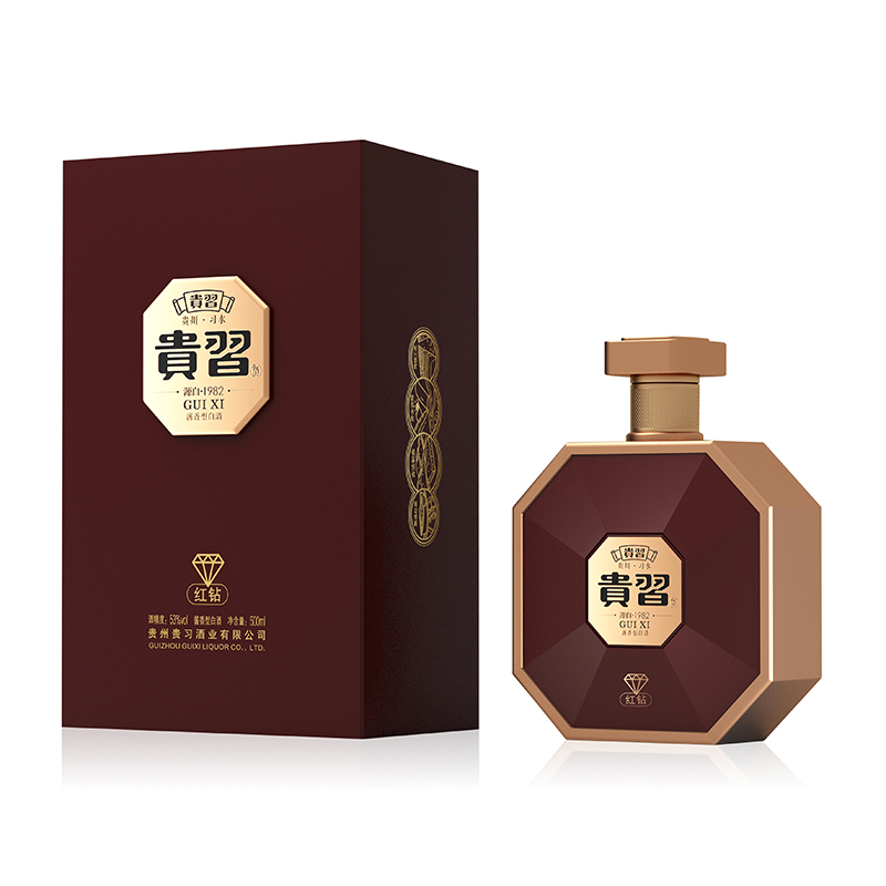 习酒|贵习红钻500ml（单位：瓶） 酒红