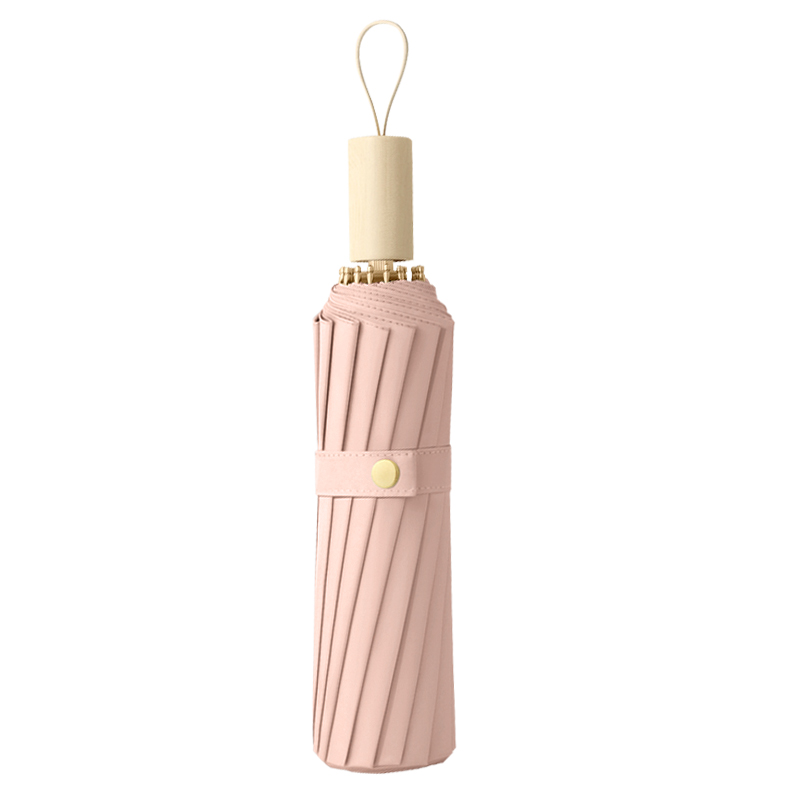 美度（MAYDU） M3318 16骨 防晒防紫外线遮阳伞 落樱粉（单位：把）