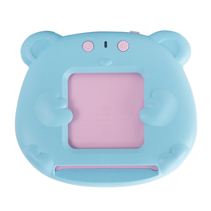 婴侍卫  儿童小熊早教机 卡片机双语学习机  FDE011 只 蓝色