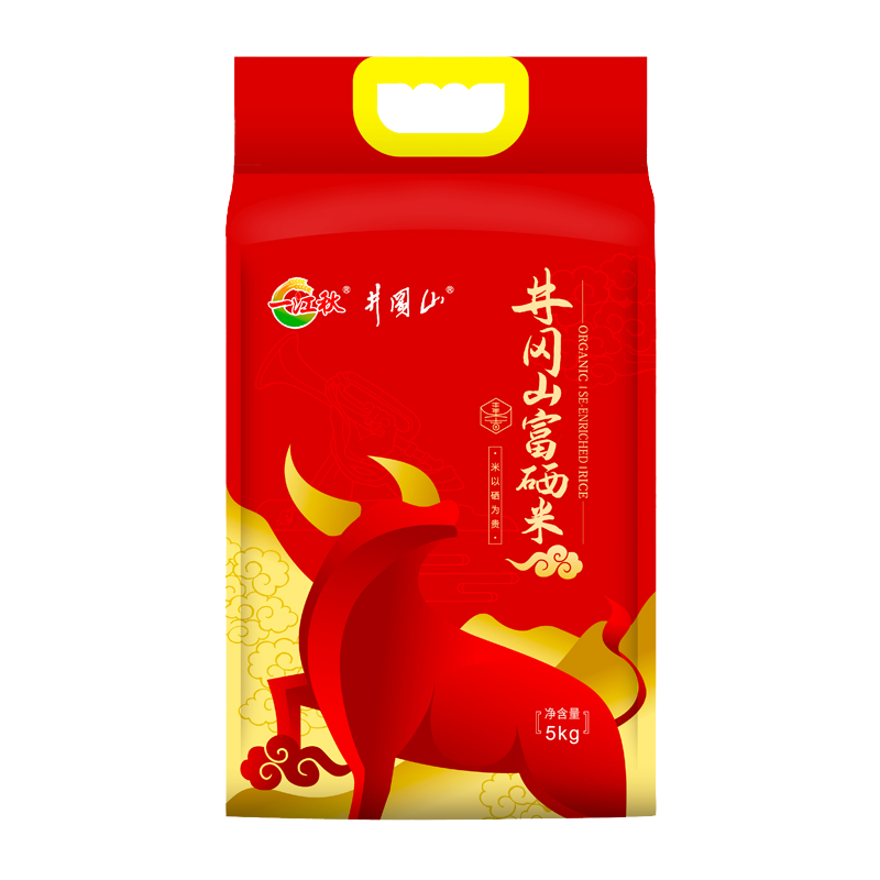 一江秋 井冈山富硒大米5KG单位：包 红色