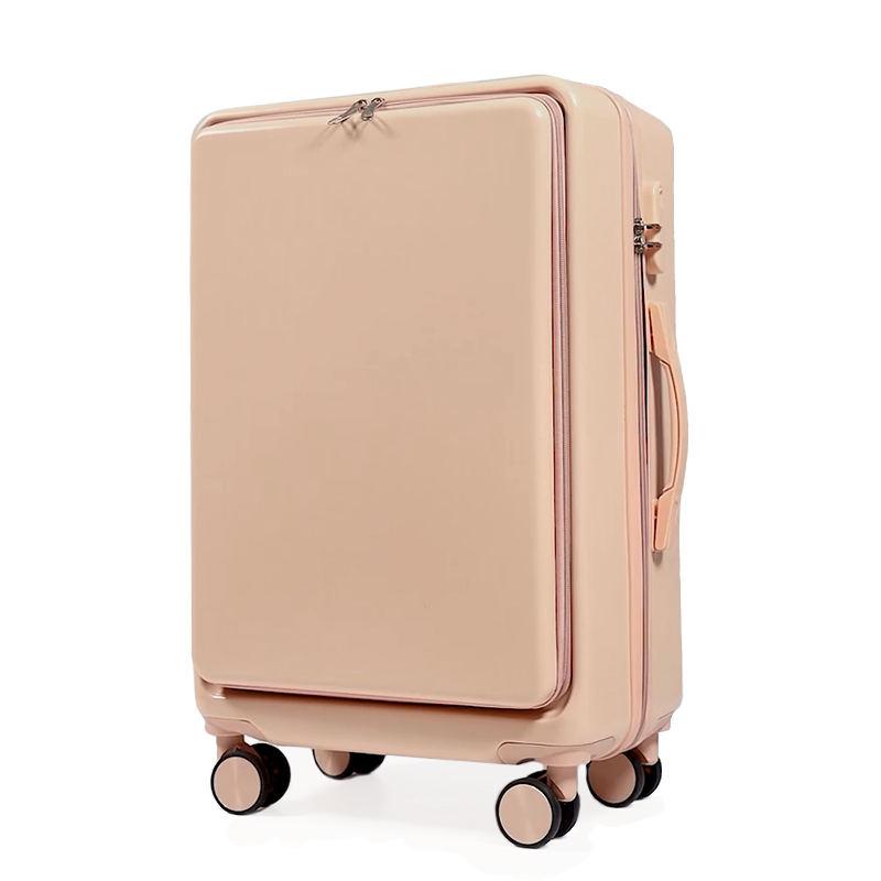 马克华菲平面前开盖行李箱MG2021（单位：个) 樱花粉 24寸